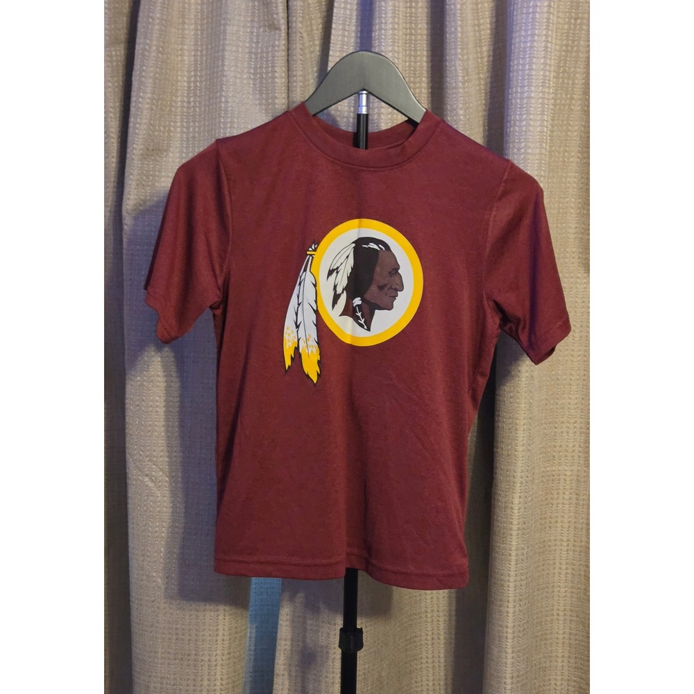 NFL Apparel Vintage Logo Washington Redskins T-Shirt Youth Size Medium (8-10)